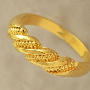 9K yellow Gold filled Mens